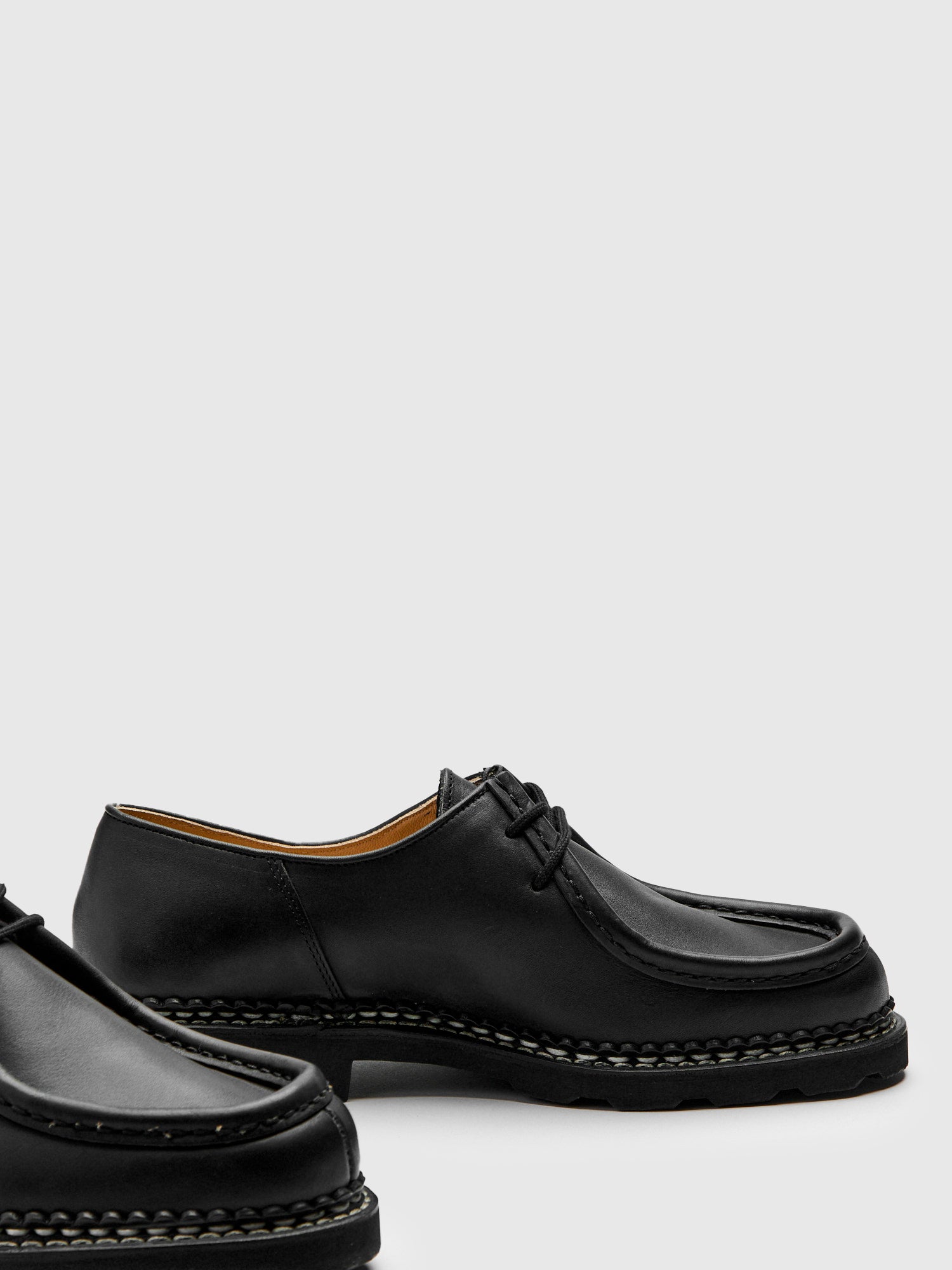 Michael Marche II Derby in Noire-Lis Noir – Blue Owl Workshop