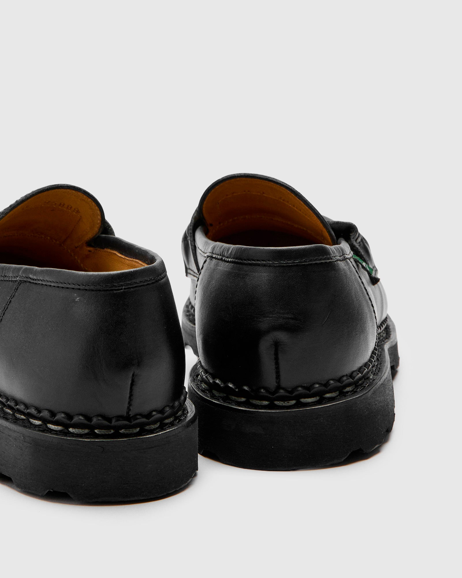 Reims Marche Loafer in Noire-Lis Noir – Blue Owl Workshop