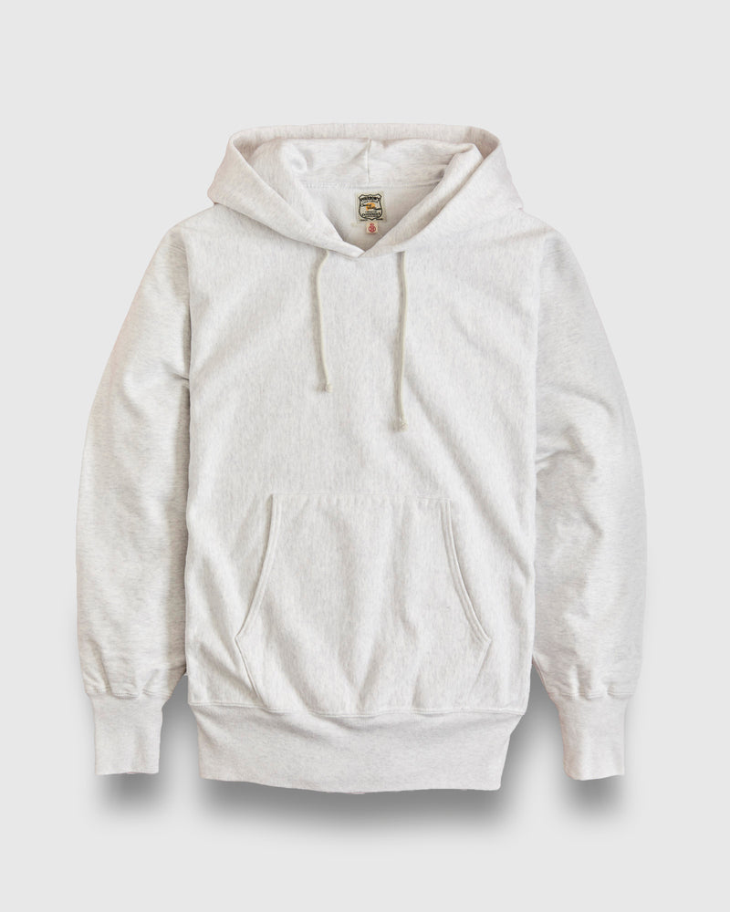 Reverse Weave Heavyweight Pullover Hoodie in Oatmeal