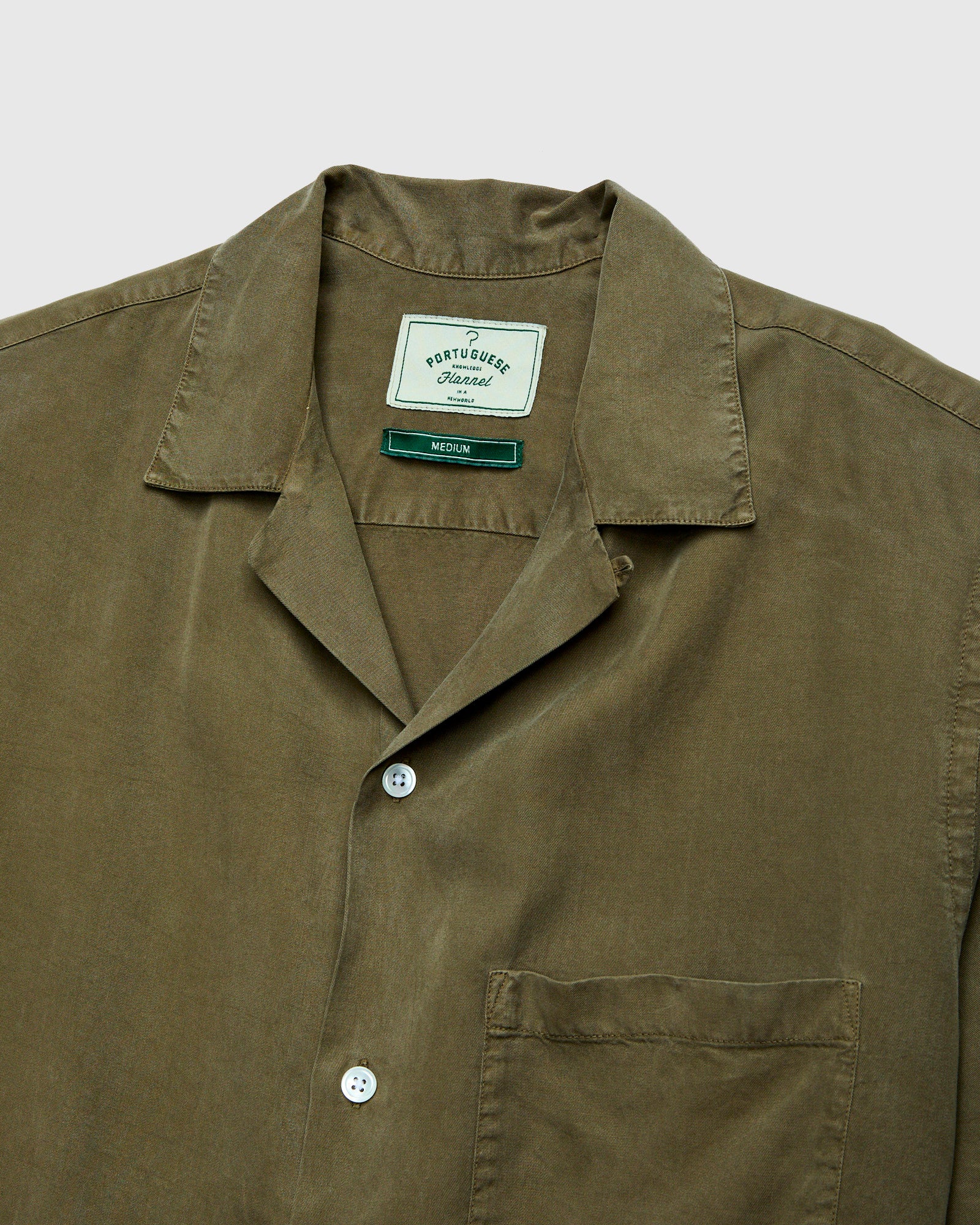 Dogtown Shirt in Olive – Blue Owl Workshop