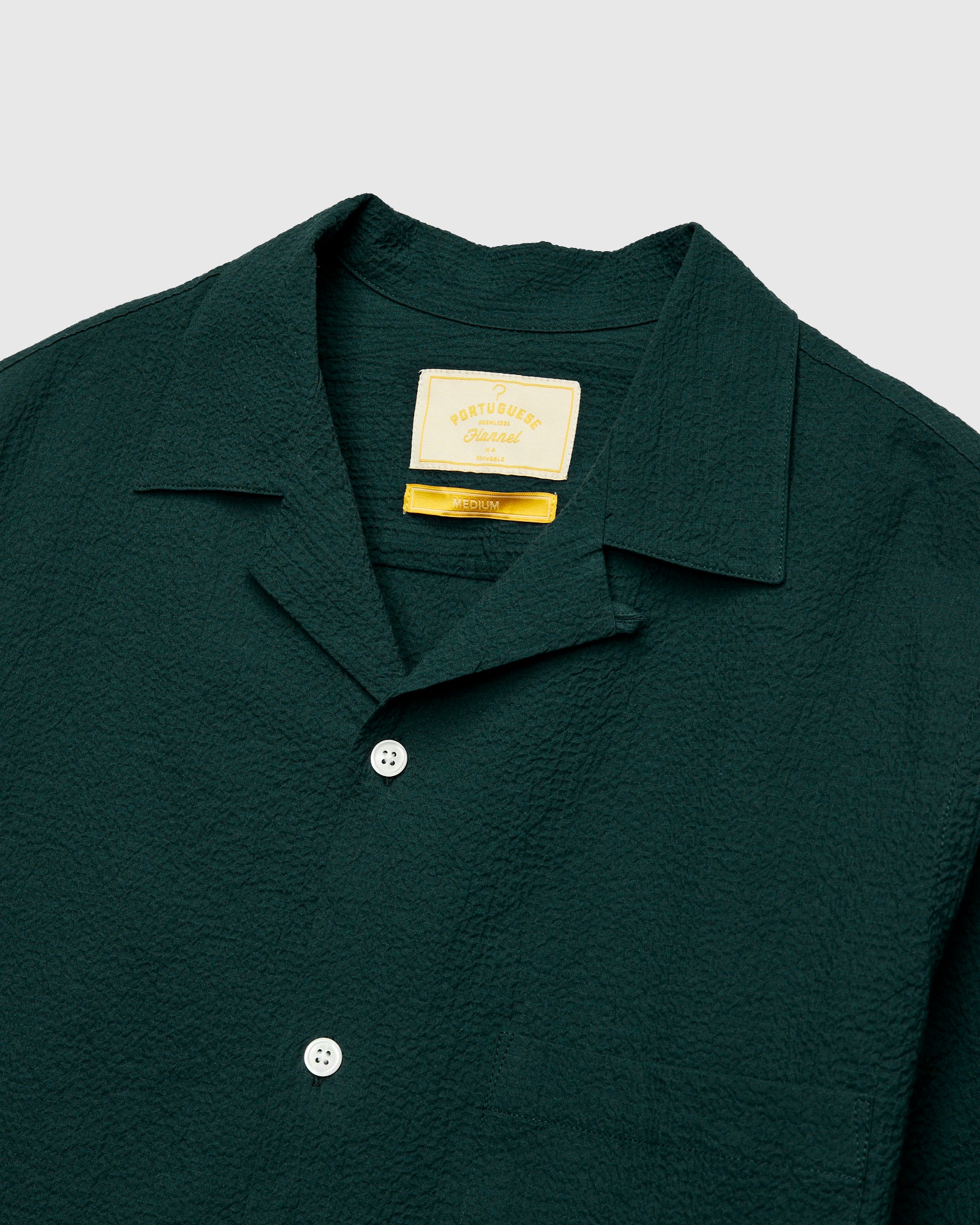 Flamé Shirt in Green – Blue Owl Workshop