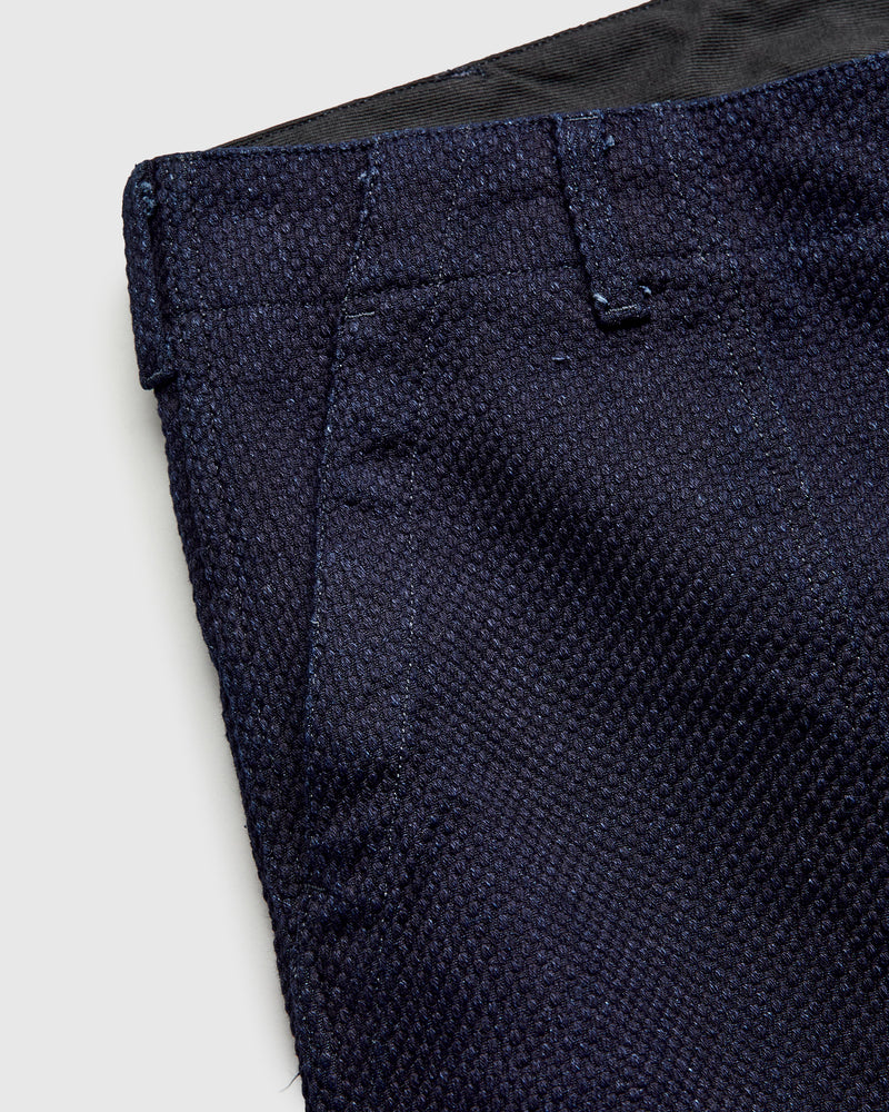 "No-Gi" Fatigue Pants in Indigo Heavyweight Sashiko