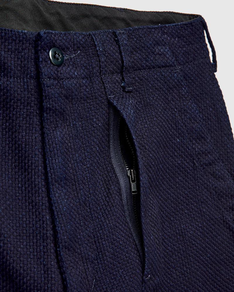 "No-Gi" Fatigue Pants in Indigo Heavyweight Sashiko