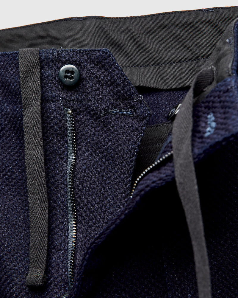 "No-Gi" Fatigue Pants in Indigo Heavyweight Sashiko