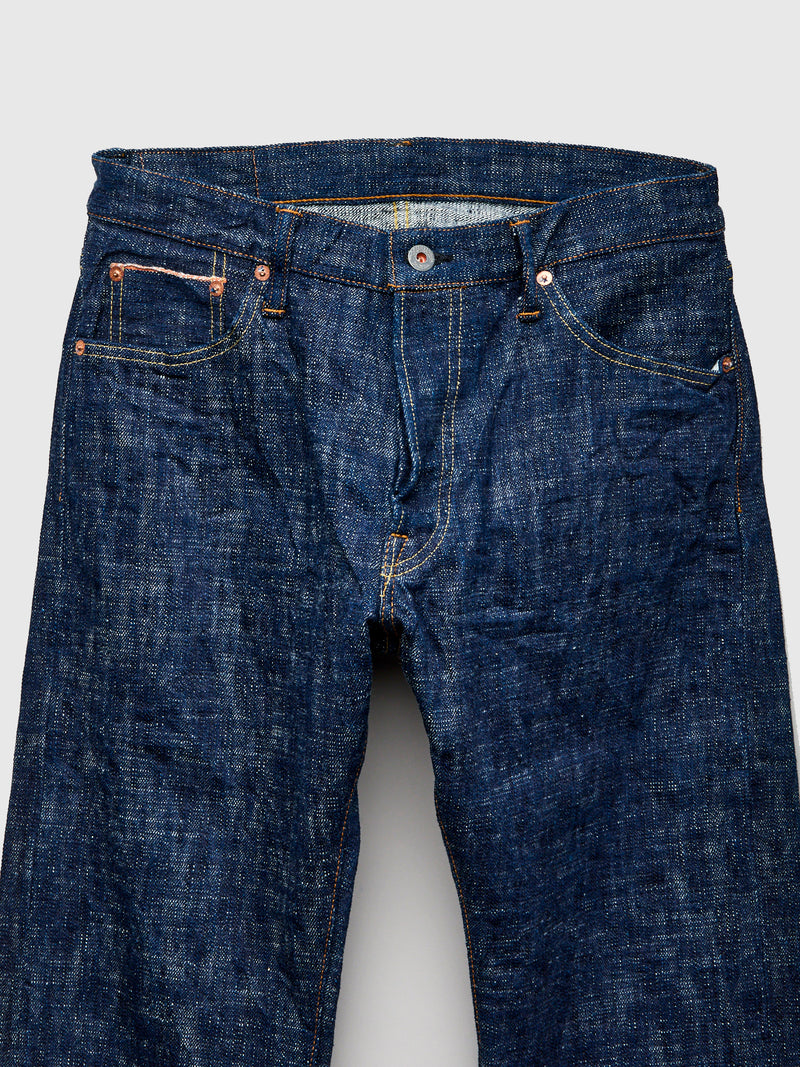 "Blue Indigo Skein Dyeing" 15oz Kasezome Selvedge Denim - Slim Straight Fit
