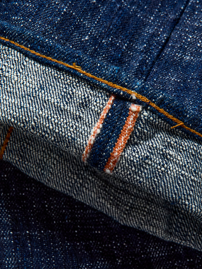 "Blue Indigo Skein Dyeing" 15oz Kasezome Selvedge Denim - Slim Straight Fit