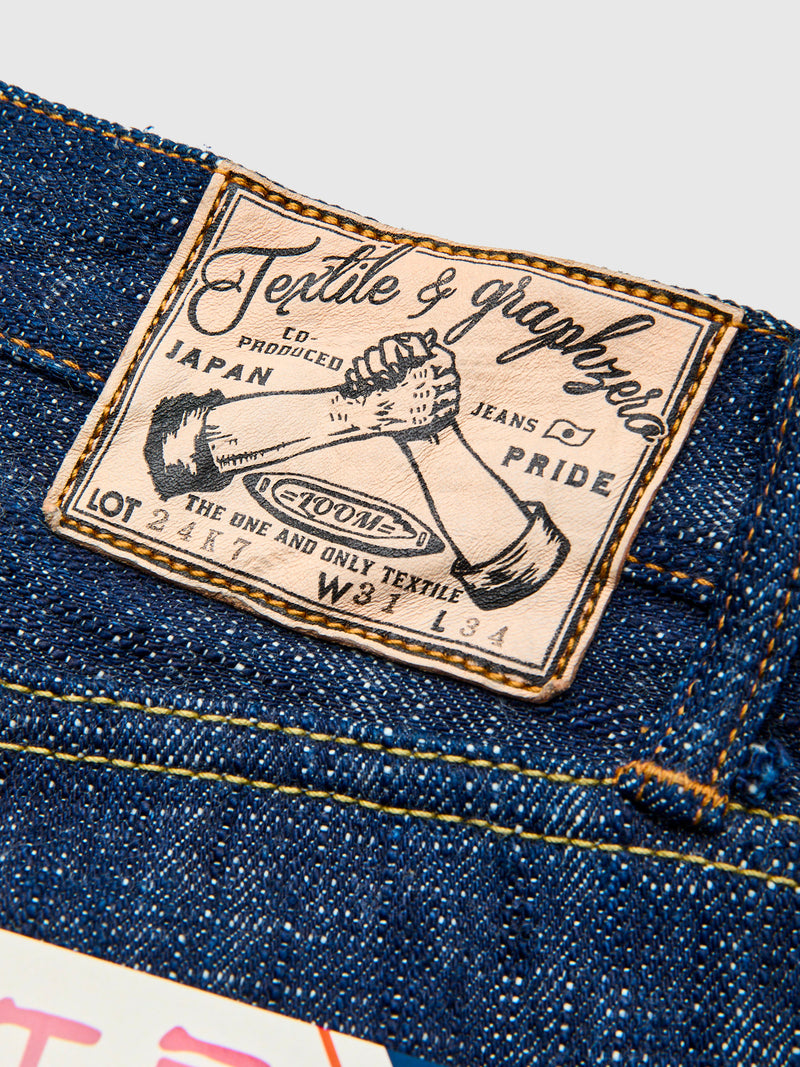 "Blue Indigo Skein Dyeing" 15oz Kasezome Selvedge Denim - Slim Straight Fit