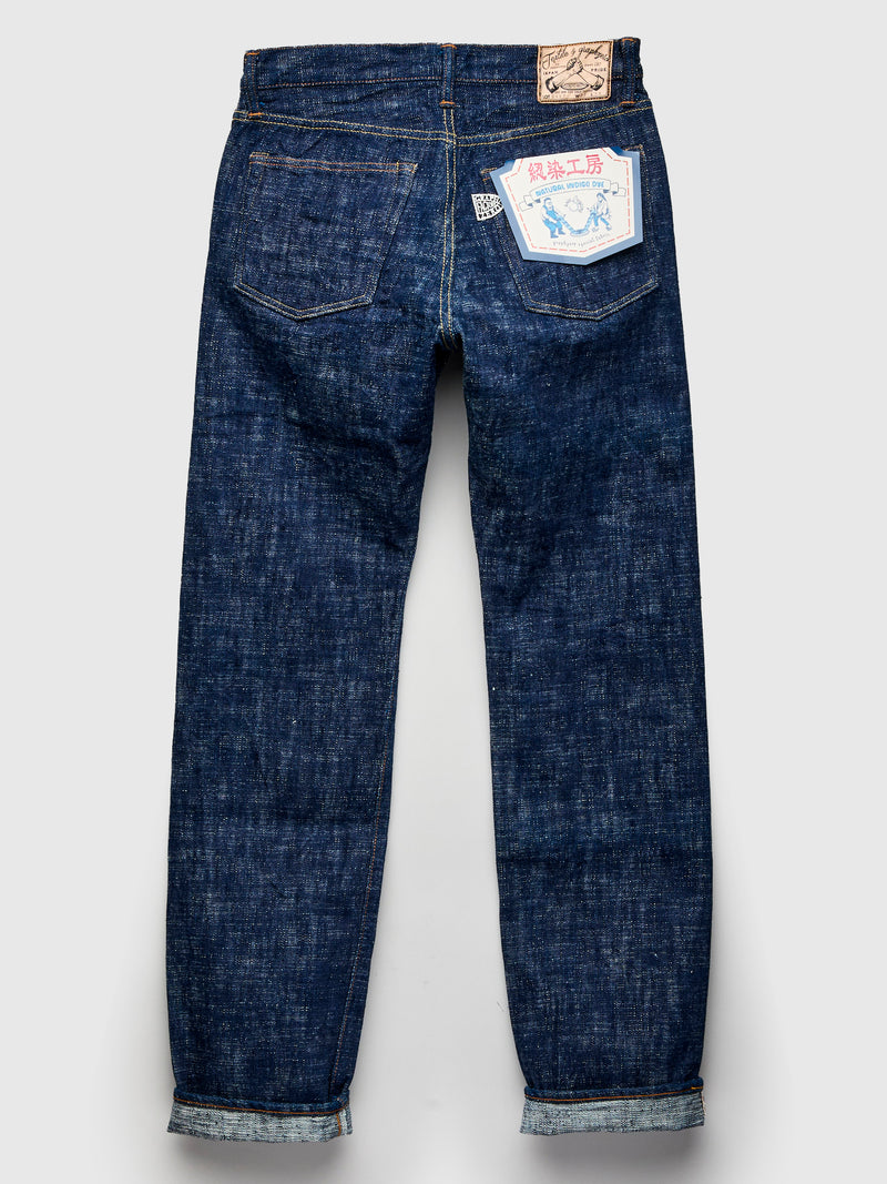 "Blue Indigo Skein Dyeing" 15oz Kasezome Selvedge Denim - Slim Straight Fit