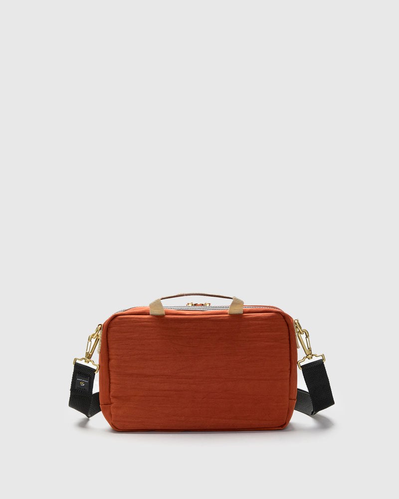 Link Shoulder Bag v2 in Orange
