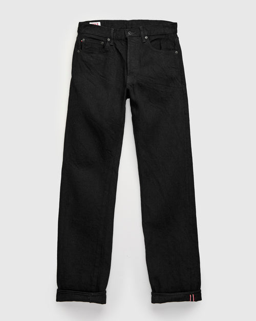 288ZR-BKBK "Secret Black" 20oz Selvedge Denim - Classic Straight Fit