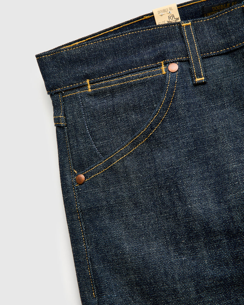 "Somerset" 14.25oz Roughout Selvedge Denim - High Slim Fit