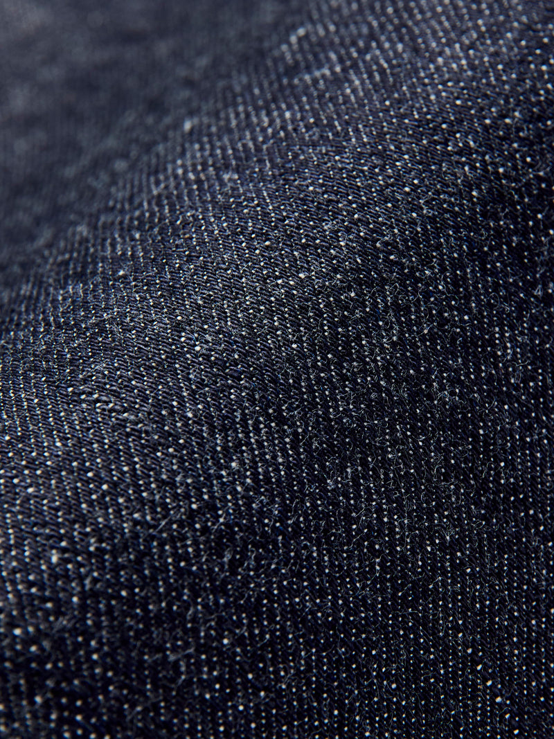 14oz Selvedge Denim Fall Leaf R Stream Pants in Indigo