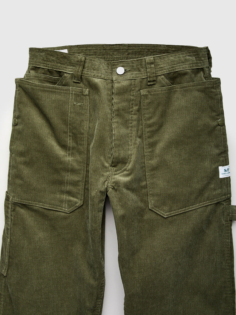 Fall Leaf Gardener Pants in Olive 14W Corduroy
