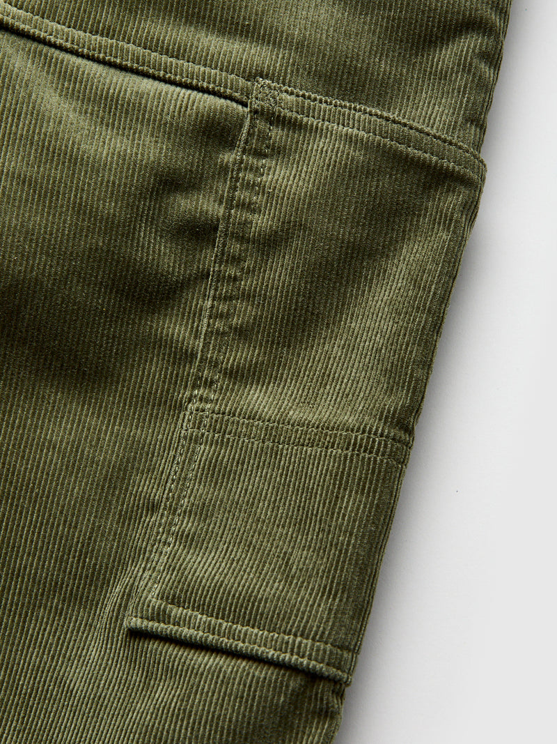 Fall Leaf Gardener Pants in Olive 14W Corduroy