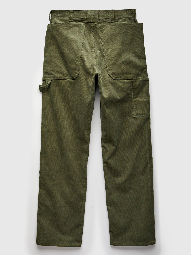Fall Leaf Gardener Pants in Olive 14W Corduroy