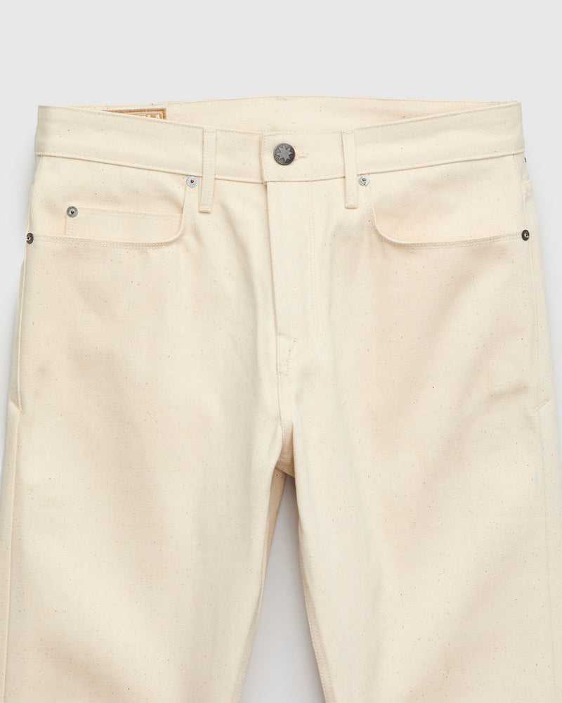 "Portola" 14oz Ecru Selvedge Denim - Tapered Fit