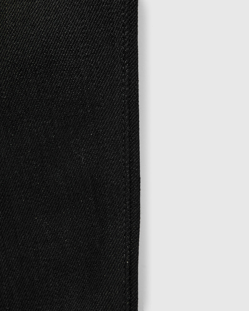 MMJZ1300 "Standard" 14.7oz Black Selvedge Denim - Slim Fit
