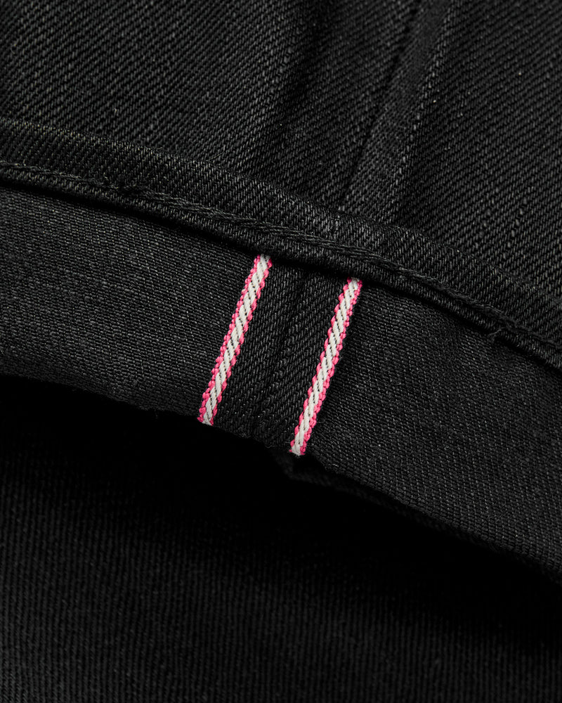 MMJZ1300 "Standard" 14.7oz Black Selvedge Denim - Slim Fit