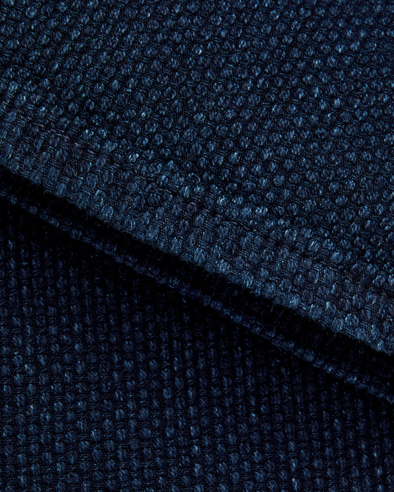 "Indigo Sashiko" 12.5oz Jacquard Denim - Strong Guy Fit