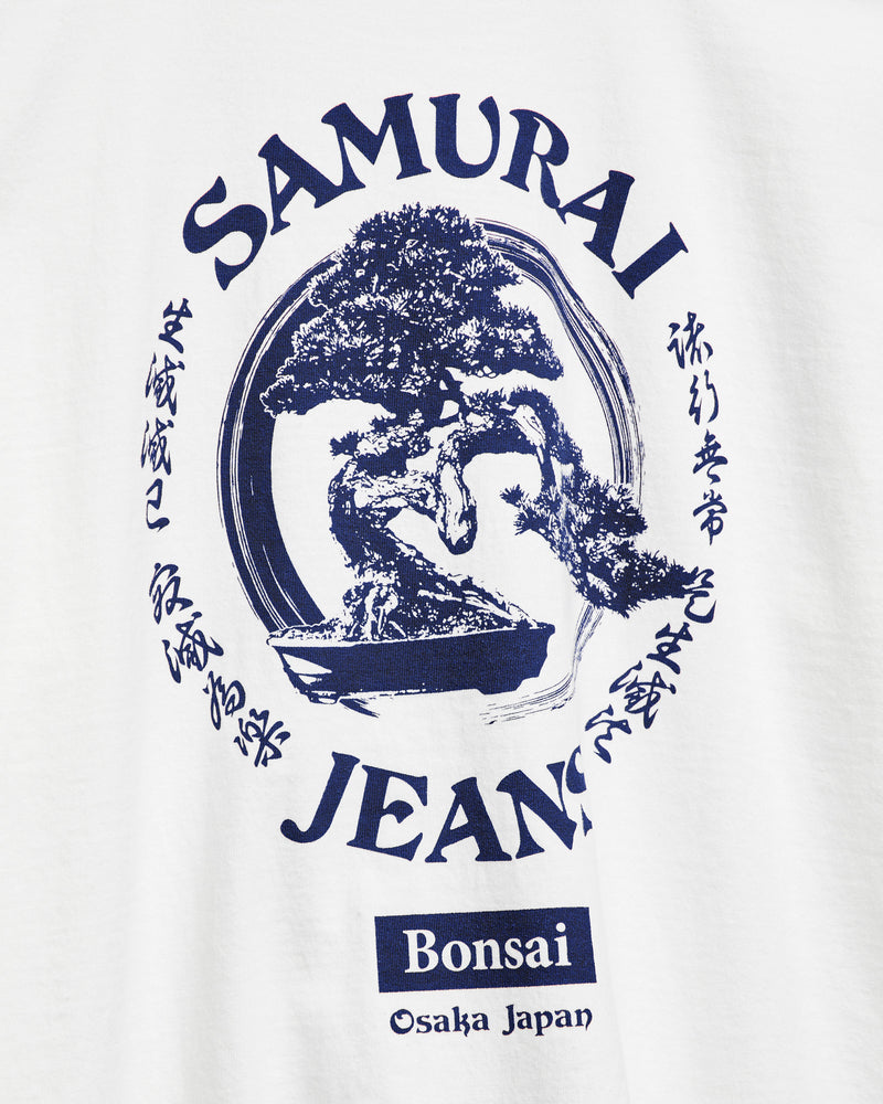 "Bonsai" Heavyweight T-Shirt in White