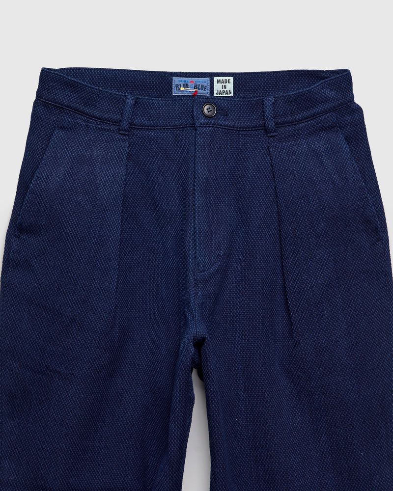 Light Sashiko Trousers in Pure Indigo