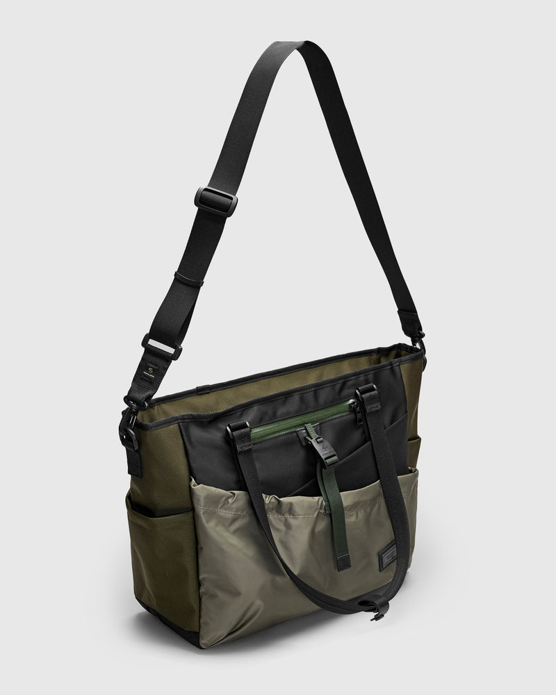 Scramble 2way Tote Bag in Khaki