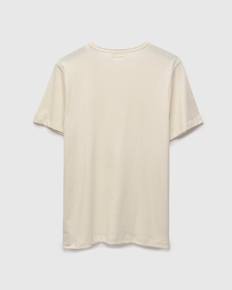 1950s "Good Originals" 5.5oz Loopwheel T-Shirt in Natural