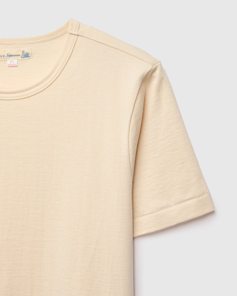 215 "Good Originals" Heavyweight 7.2oz Loopwheel T-Shirt in Natural