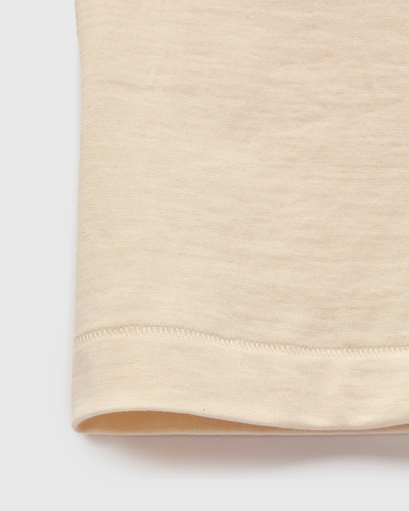 215 "Good Originals" Heavyweight 7.2oz Loopwheel T-Shirt in Natural