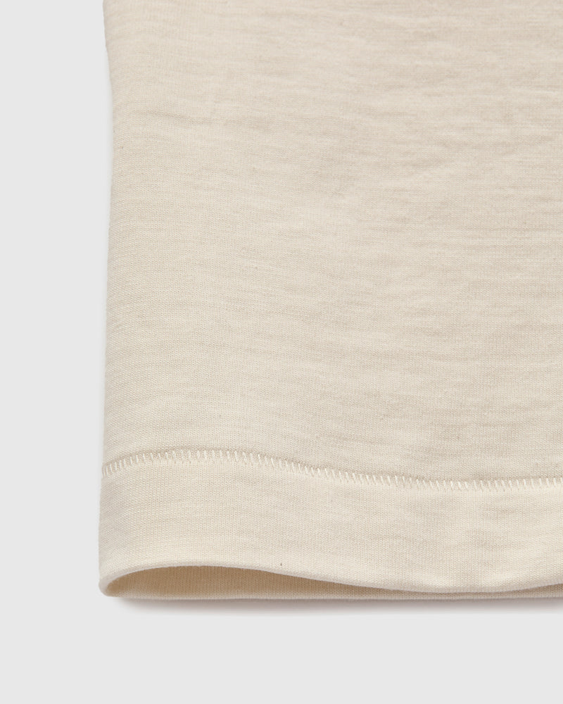 215 "Good Originals" Heavyweight 7.2oz Loopwheel T-Shirt in Natural