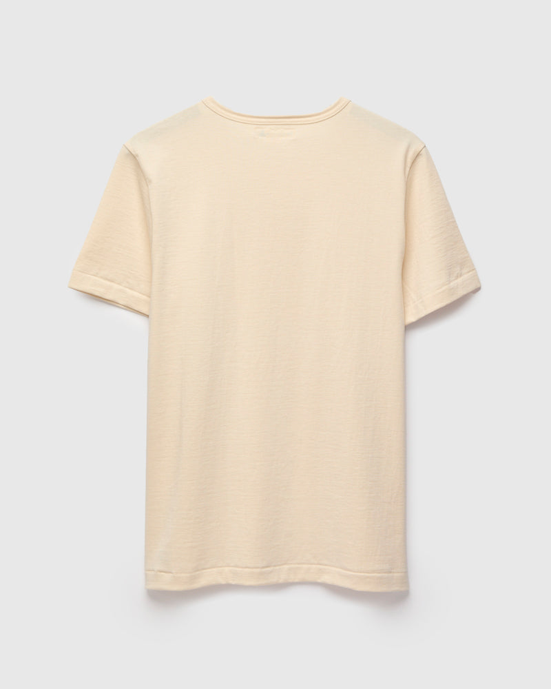 215 "Good Originals" Heavyweight 7.2oz Loopwheel T-Shirt in Natural