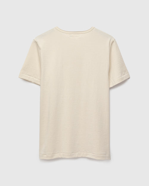 215 "Good Originals" Heavyweight 7.2oz Loopwheel T-Shirt in Natural