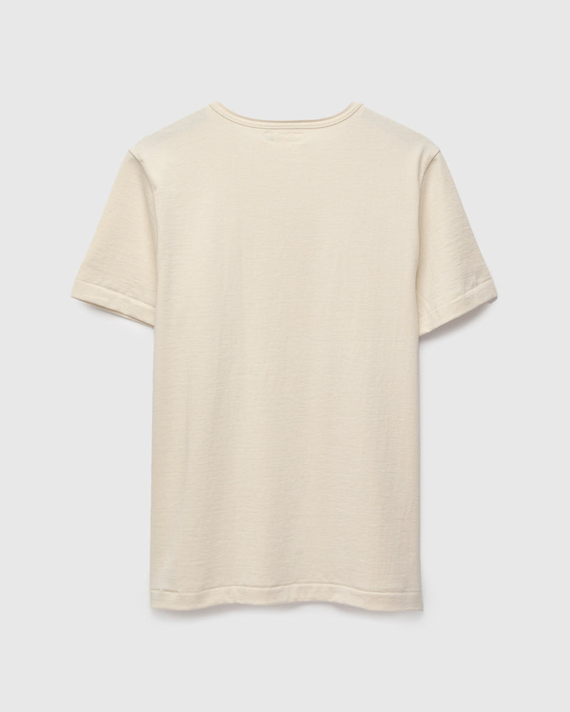 215 "Good Originals" Heavyweight 7.2oz Loopwheel T-Shirt in Natural