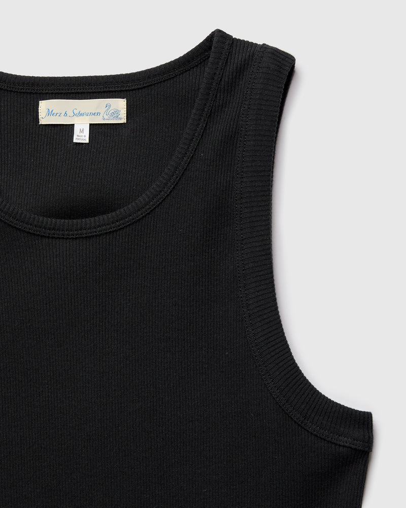 RBT01 "Good Basics" 7.2oz Ribbed Tanktop in Charcoal