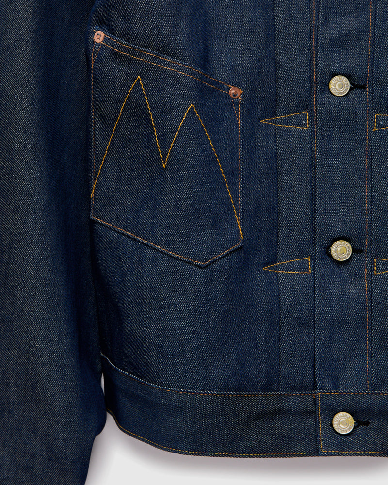 "OG23" Ranch Blouse in 12.75oz Cone Denim