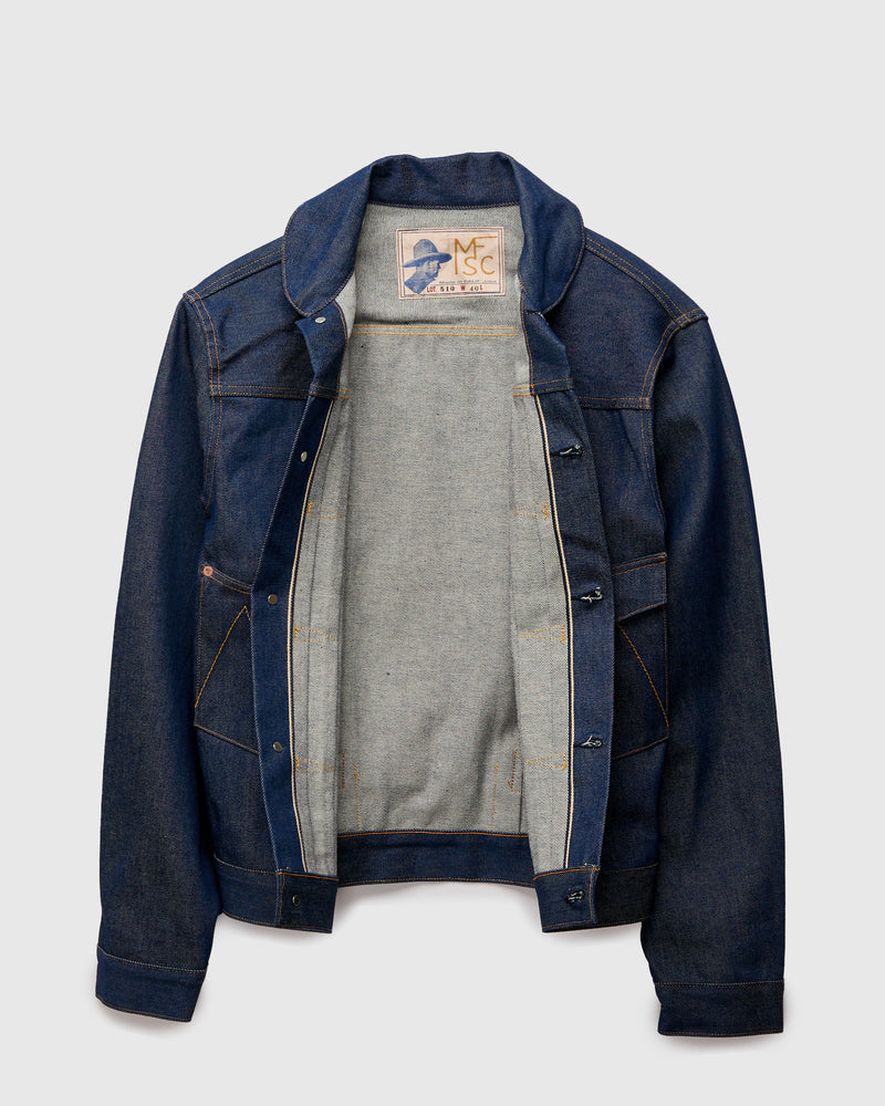 "OG23" Ranch Blouse in 12.75oz Cone Denim