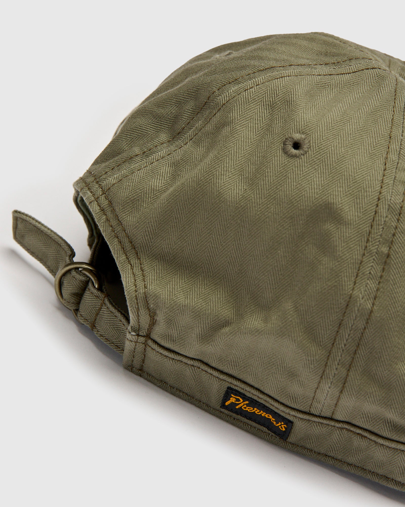 Herringbone Work Cap in Olive – Blue Owl Workshop