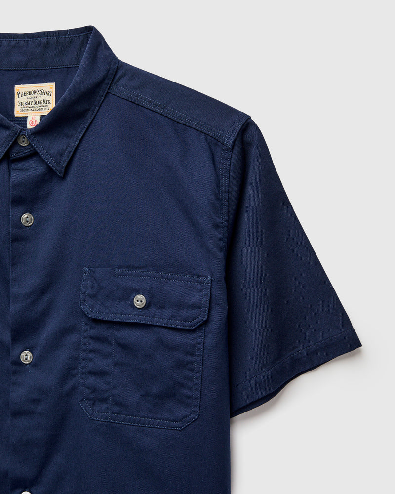 SS Garage Shirt in Navy