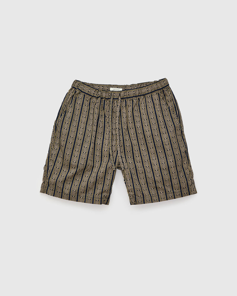 Dobby Easy Shorts in Navy