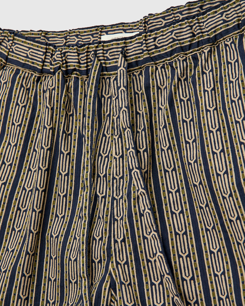 Dobby Easy Shorts in Navy