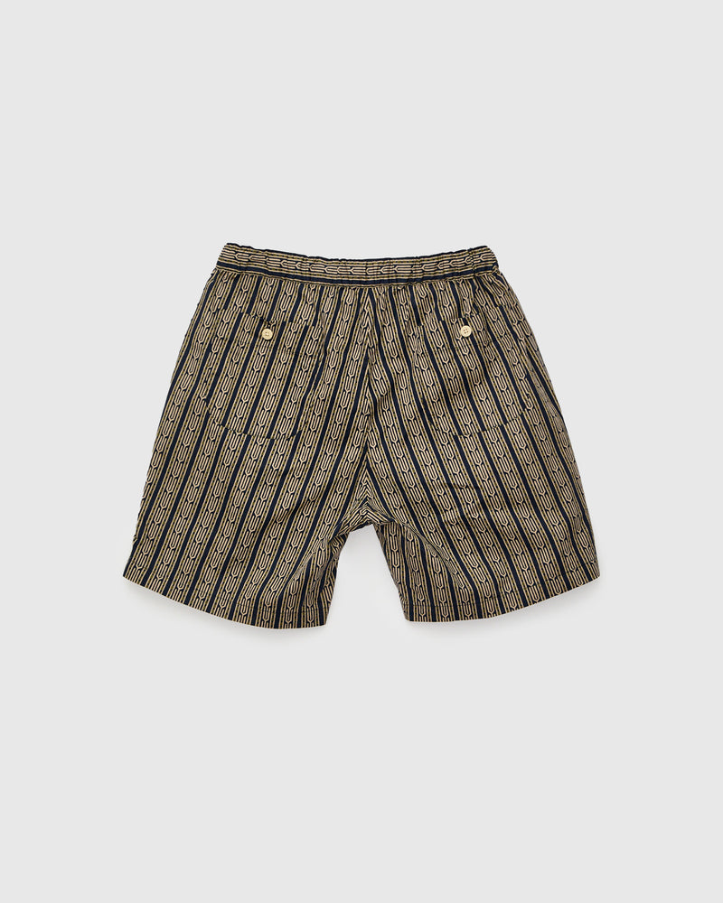 Dobby Easy Shorts in Navy