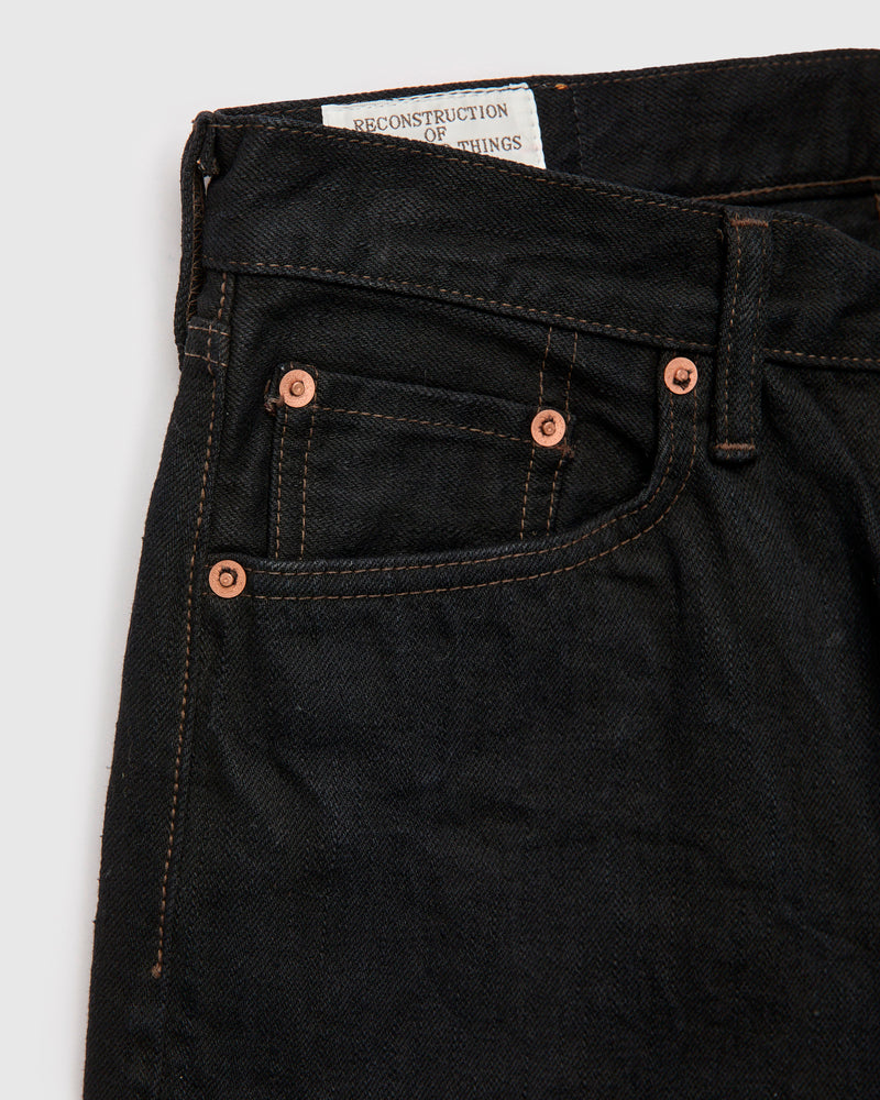 SP-120S "Amami Dorozome" 45th Anniversary 18oz Indigo Mud Dye Selvedge Denim - Regular Straight Fit