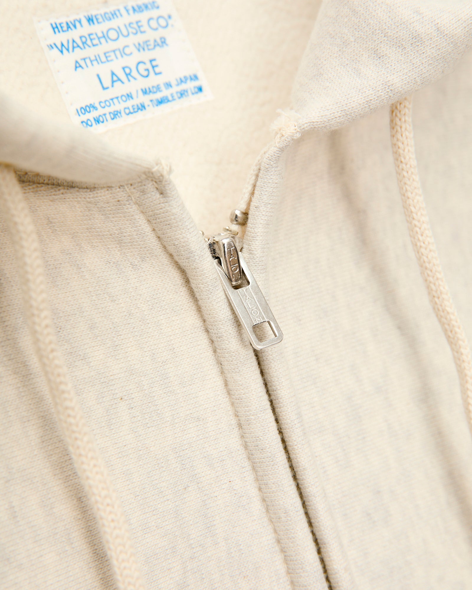 487 Reverse Weave Loopwheel Zip Hoodie in Oatmeal – Blue Owl Workshop