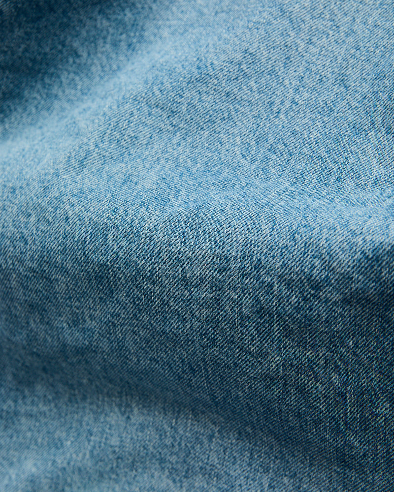 13oz Denim Haori Coat in Indigo