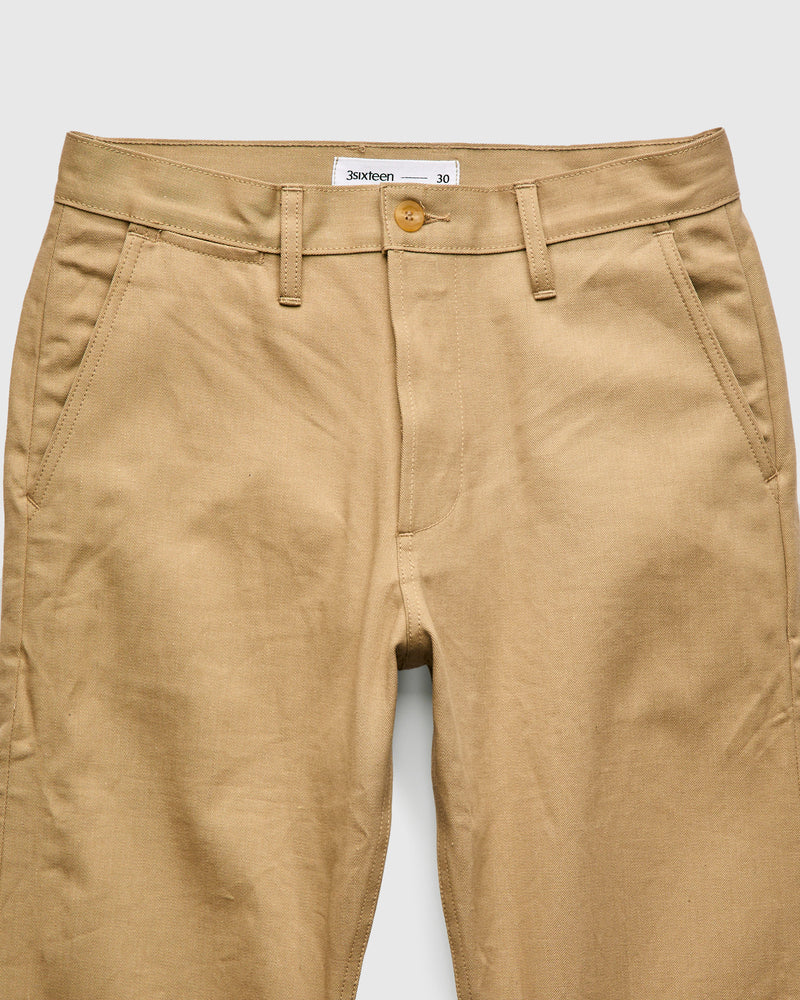 CH-44x 12oz Selvedge Chino in Beige