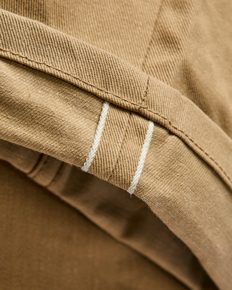 CH-44x 12oz Selvedge Chino in Beige