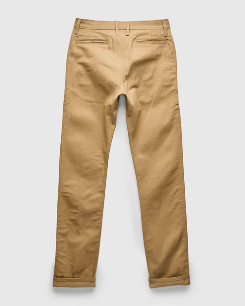 CH-44x 12oz Selvedge Chino in Beige