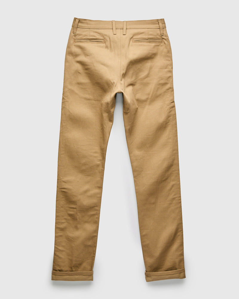 CH-44x 12oz Selvedge Chino in Beige