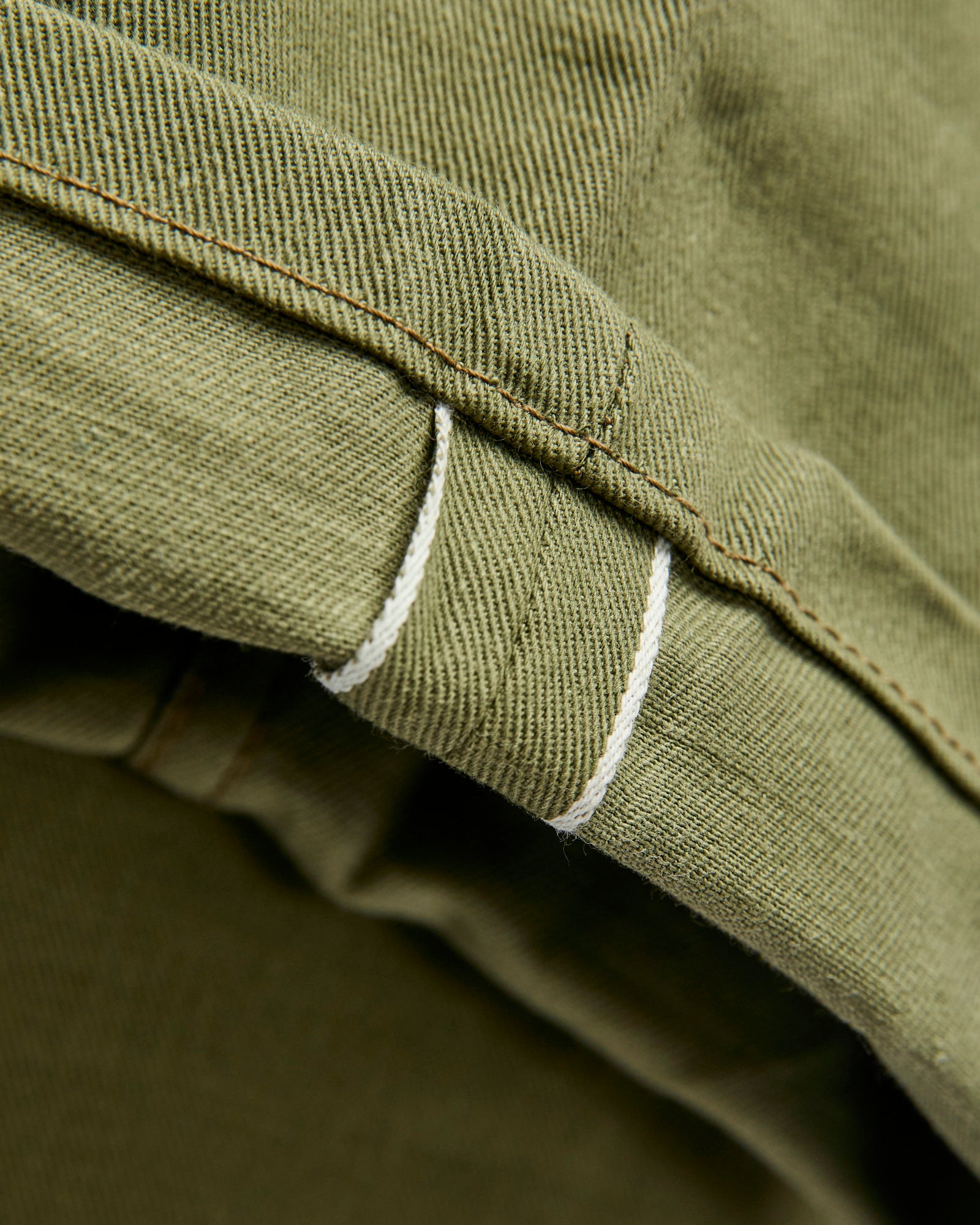 CH-55x 12oz Selvedge Chino in Olive – Blue Owl Workshop