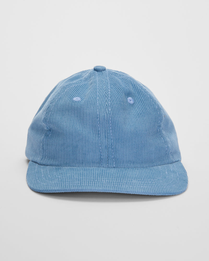 Baseball Hat in Dusty Blue Cord
